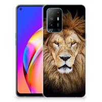 OPPO A94 5G | Reno5 Z | TPU Hoesje | Leeuw
