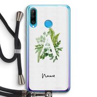 Green Brush: Huawei P30 Lite Transparant Hoesje met koord