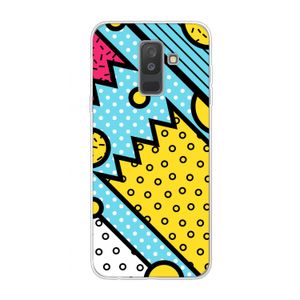 Pop Art #1: Samsung Galaxy A6 Plus (2018) Transparant Hoesje