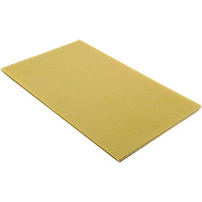 Bijenwas vellen, afm 20x33 cm, dikte 2 mm, naturel, 1 stuk