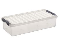 Sunware Q-line box 6,5 liter transp/metaal