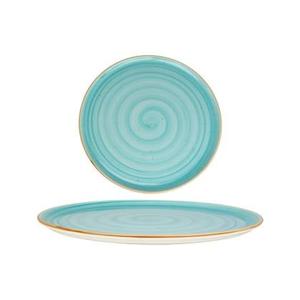 Bonna Pizzabord - Aqua - Porselein - 32 cm - set van 2