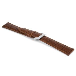 Horlogeband Universeel H335 Leder Cognac 22mm