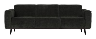 BePureHome Bank 3-zits 'Statement' Rib, kleur Graphite