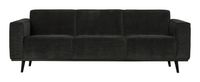 BePureHome Bank 3-zits 'Statement' Rib, kleur Graphite