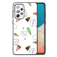 Samsung Galaxy A73 Back Cover Hoesje IJsjes Samsung Galaxy A73 Back Cover Hoesje IJsjes