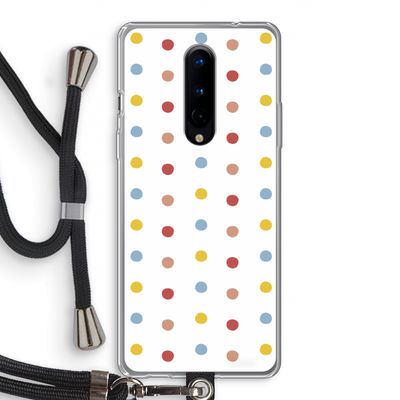 Bollen: OnePlus 8 Transparant Hoesje met koord