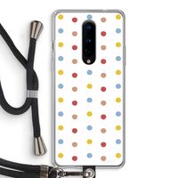 Bollen: OnePlus 8 Transparant Hoesje met koord