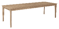 DTP Home Eettafel 'Apollo' Teakhout, 230 x 100cm