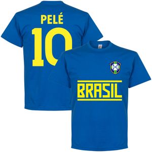Brazilië Pelé 10 Team T-shirt