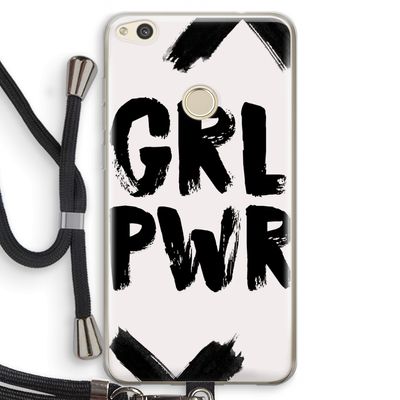 Girl Power #2: Huawei Ascend P8 Lite (2017) Transparant Hoesje met koord