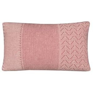 Malagoon Uptown Wool Sierkussen 35 x 60 - Roze
