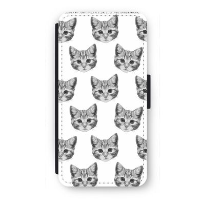 Kitten: iPhone 8 Plus Flip Hoesje