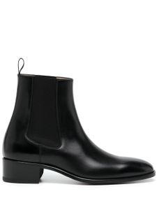 TOM FORD bottines en cuir - Noir