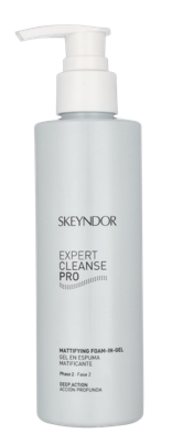 Skeyndor Expert Cleanse Pro Mattifying Foam-In-Gel 200ml Make-up verwijderaar en reiniger