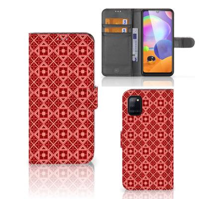 Samsung Galaxy A31 | Telefoon Hoesje | Batik Rood