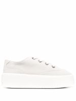 MM6 Maison Margiela baskets en daim - Blanc