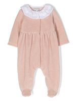 Knot pyjama Magali en coton - Rose - thumbnail