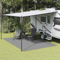VidaXL Tenttapijt 5x3 m lichtgrijs