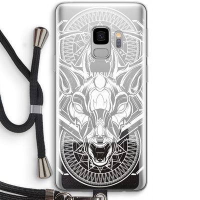 Oh Deer: Samsung Galaxy S9 Transparant Hoesje met koord