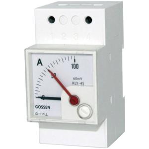 GMW 4542000000B DQB 45H, MB 0/4-20 mA, Sk 100 % DQB 45H Series paneelmeters 0/4 - 20 mA Draaispoel