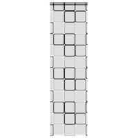 Doucherolgordijn met cassette 70x240 cm stofbreedte 66 cm
