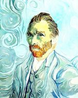 Mona Lisa diamond painting Vincent van Gogh 50 x 40 cm 440 gr. - thumbnail