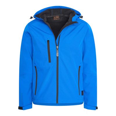 Softshell Hood Jacket Royal