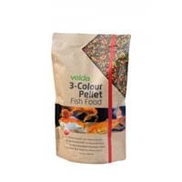Velda 3-Colour Pellet Food - 1000ml Drijvend Visvoer voor Kleurrijke Vijvervissen