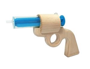 Neue Freunde Aqua joe - waterpistool van beukenhout
