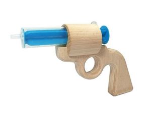 Neue Freunde Aqua Joe Waterpistool van beukenhout