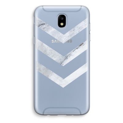 Marmeren pijlen: Samsung Galaxy J5 (2017) Transparant Hoesje