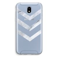 Marmeren pijlen: Samsung Galaxy J5 (2017) Transparant Hoesje Marmeren pijlen: Samsung Galaxy J5 (2017) Transparant Hoesje