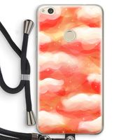 Lichte Wolken: Huawei Ascend P8 Lite (2017) Transparant Hoesje met koord