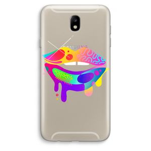 Lip Palette: Samsung Galaxy J7 (2017) Transparant Hoesje