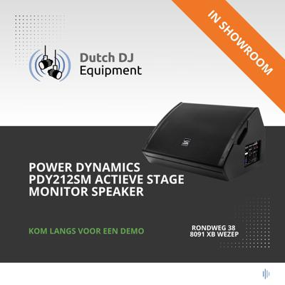 Power Dynamics PDY212SM monitor speaker
