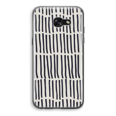 Moroccan stripes: Samsung Galaxy A5 (2017) Transparant Hoesje