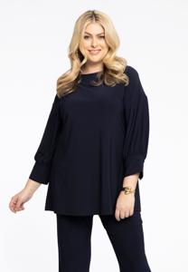 Yoek Tuniek met pofmouwen | Blauw | Maat 58/60