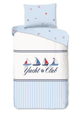 Good Morning Dekbedovertrek "" - Blauw - (140x200 cm) - Katoen Good Morning Dekbedovertrek "" - Blauw - (140x200 cm) - Katoen