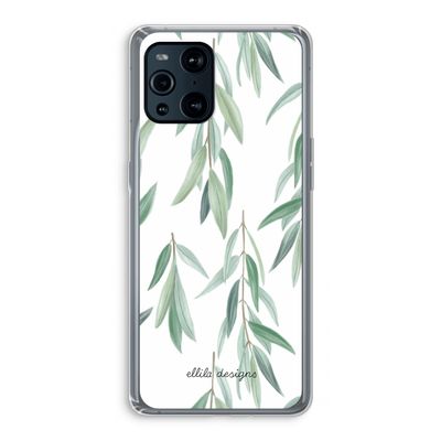 Branch up your life: Oppo Find X3 Transparant Hoesje