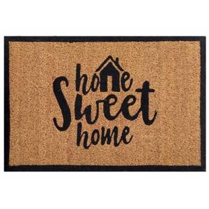 SVJ Deurmat &apos;Home Sweet Home&apos; - 60x40 cm - Kokos - Bruin