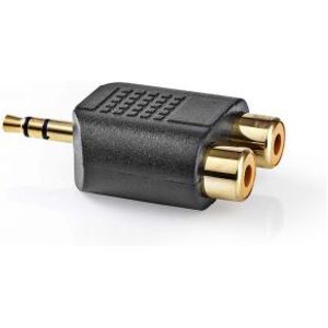 Stereo Audioadapter | 3,5 mm male - 2x RCA female