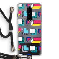 8-bit N°7: OnePlus 8 Transparant Hoesje met koord