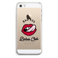 Badass Babes Club: iPhone 5 / 5S / SE Transparant Hoesje