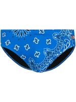 MC2 Saint Barth short de bain à imprimé cachemire - Bleu MC2 Saint Barth short de bain à imprimé cachemire - Bleu