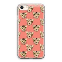 Tijger: iPhone 8 Transparant Hoesje