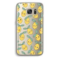 Citroenen: Samsung Galaxy S7 Transparant Hoesje Citroenen: Samsung Galaxy S7 Transparant Hoesje