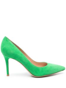 Gianvito Rossi escarpins 95 mm en daim - Vert