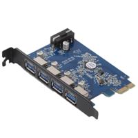 ORICO PVU3 - 4P 4 poorten USB3.0 PCI Express Card voor Desktop(zwart)