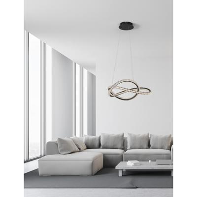 Lyora Design hanglampGinevra zwart Ø 58cm - 9748160